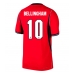 Maillot de foot Angleterre Jude Bellingham #10 Extérieur vêtements Monde 2026 Manches Courtes